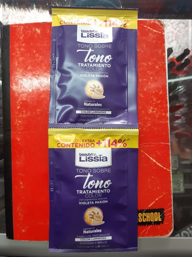 Lissia Tono Sobre Tono Violeta - g a $200