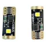 T10 Pellizco Canbus 3030 Smd Blanco El Mas Potente Par  Car