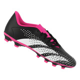 Chuteira adidas Predator 23.4 Campo Preta E Rosa - Original