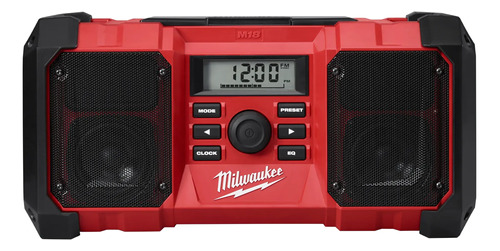 Radio Digital Inalambrico 18v C/usb Sin Bateria + Cable Alim