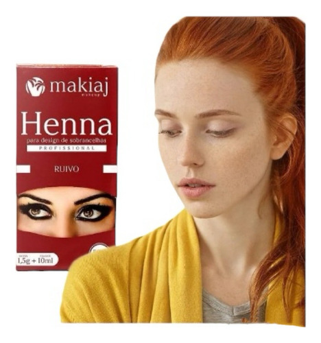 Henna Sobrancelhas Makiaj Alto Rendimento E Fixação Rena