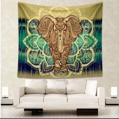 Manta Decoracion Pared/ Elefante