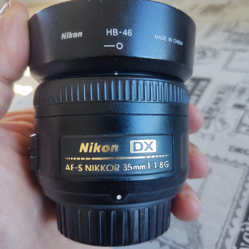 Lente 35 Mm 1.8 Nikon Nikkor 