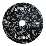 Disco Olimpico Caucho Crossfit Funcional Impact 10lb Sport X