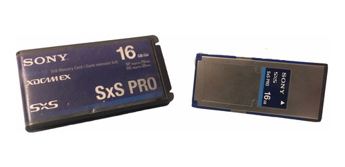Tarjeta Memoria Flash Sony Sxs Pro 16gb Video Camara