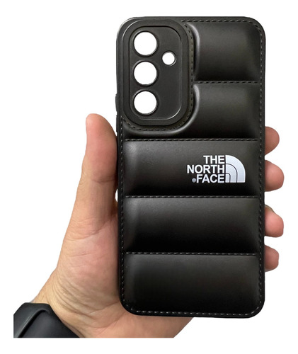 Funda Puffer The North Face Para Samsung A14 A24 A34 Silicon