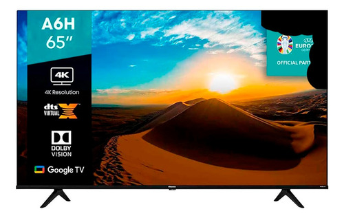 Smart Tv Hisense 65 Led 4k Android Google Play Alexa 65a65h