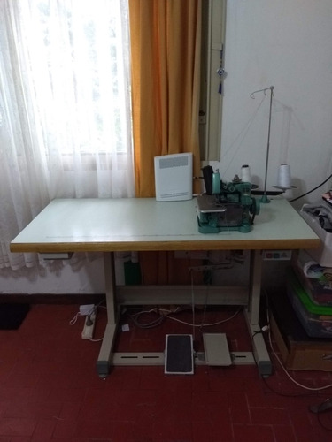 Maquina De Coser Overlock 3 Hilos Con Mesa