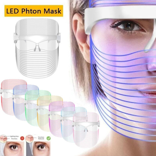 Máscara Led De Fototerapia Para Tratamiento Facial Estético
