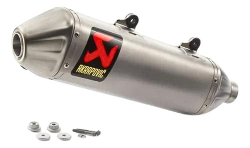 Escape Slip-on Akrapovic Titanium Exc-f 450/500 Ktm 2012/15