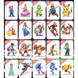 Tarjetas Amiibo Smash Bros. Coleccion 1 + Tarjetero De Piel