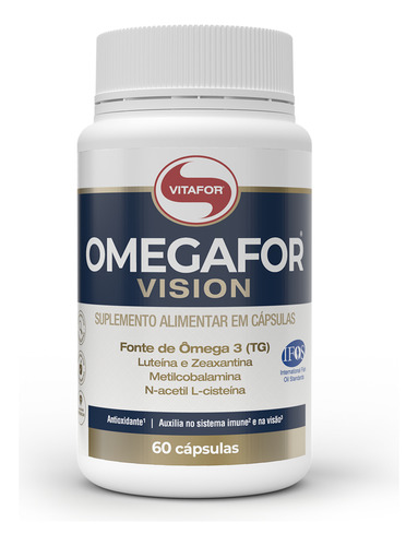 Ômega 3-tg Omegafor Vision (60 Caps) Vitafor