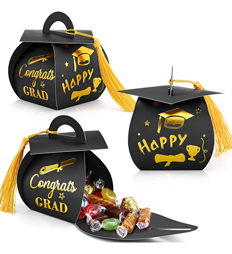 50 Cajas Dulces Graduacion Cajitas Regalo Recuerdos Fiestas