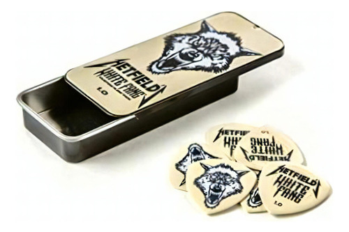 Jim Dunlop Hetfield Ph122t100 Lata Para Púa De Guitarra