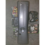 Xbox 360 4 Juegos Originales Control Con Teclado 