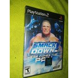 Video Juego Para Ps2 Smack Down Here Comes The Pain (de Uso)