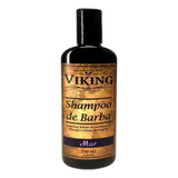 Shampoo De Barba 200ml - Mar - Viking Cítrico