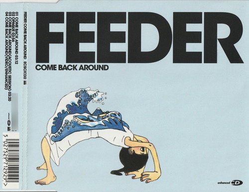 Feeder Come Back Around Cd Single Enhanced 2002 Europe