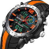 Reloj Masculino Doble Pantalla Digital Análogo Deportivo 