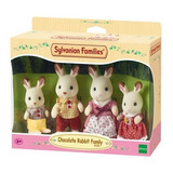 Sylvanian Familia Conejo Chocolate 4 Figuras 4150sy