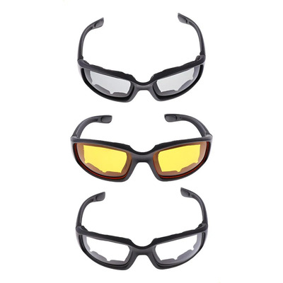 3pcs Gafas Deportivas Prueba De Polvo Para Motoristas