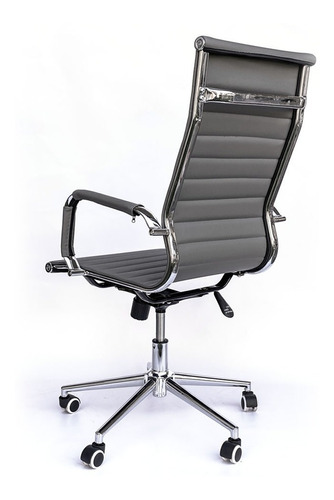 Sillon Ejecutivo Gerencial Eames Alto Aluminium Envio Gratis