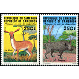 Fauna En Peligro - Camerún - Serie Mint