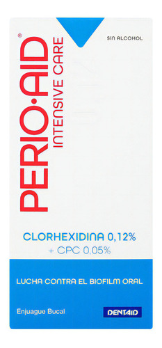 Perio-aid Intensive Care 0.12% Frasco X - Ml