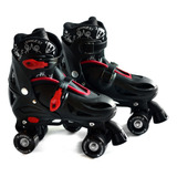 Patines Roller Quads Extensibles Annezi Mj-1 Bolso De Regalo