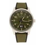 Reloj Seiko Cuarzo Caballero Sur323p1, Estandar, Verde