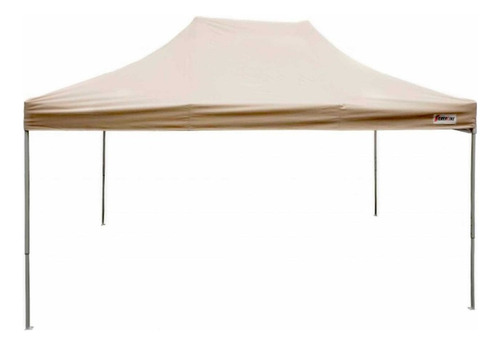 Carpa Plegable 3m X 4.5m En Lona Silverline Dc-carp3x45 Color Beige