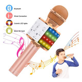 Verkstar Microfono De Karaoke Bluetooth 4 En 1 Niños Niñas