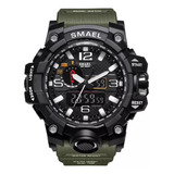 Reloj Deportivo Militar Resistente Al Agua Hombre Smael 1545