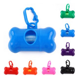 Dispensador Porta Bolsas Recoge Fecas Mascotas + 45 Bolsas 