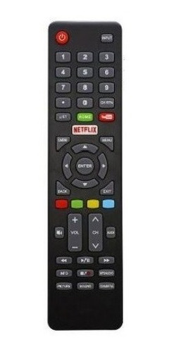 Control Remoto Para Telefunken, Kodak, Bgh Smart Con Netflix