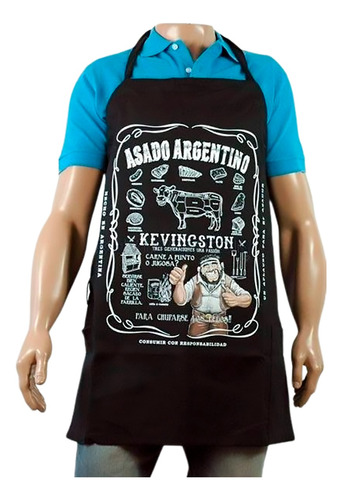 Delantal Asado Parrillero Kevingston