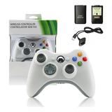 Control Compatible Con Xbox 360 Inalámbrico+kit Cable Y Pila