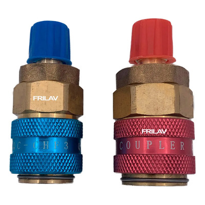 Cople Rapido Adaptador Gas Automotriz Aire Acondicionado | MercadoLibre