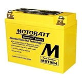 Bateria Motobatt 12v Xt 660x ( Supermoto )/ Xt 660r Mbt9b4