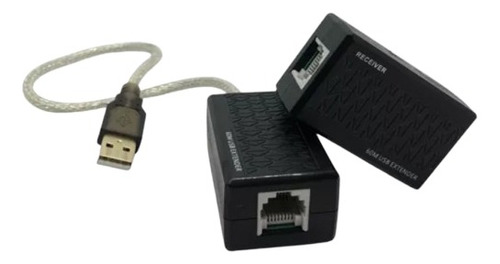 Extensor Usb Via Utp Hasta 60 Mts Gralf Gf-ex60usb