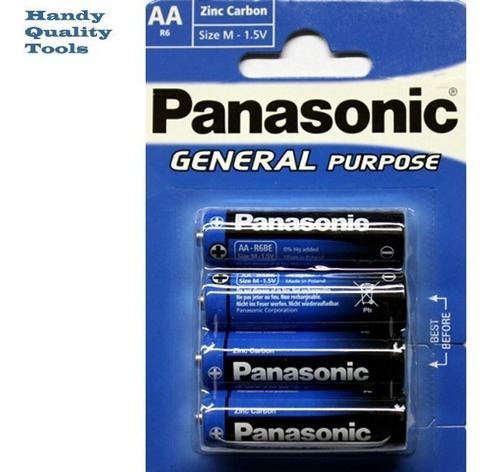 Haz Negocio :10 Pilas Baterias Nueva Panasonic 9v Aa Aaa C D