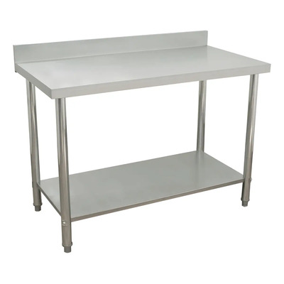 Mesa A Pared 100% Acero Inoxidable 110x60x90 Cm Tym | MercadoLibre