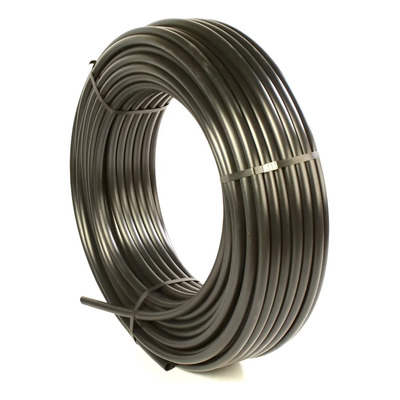Poliducto Negro Riego Hidraulico 1 Pulgada 100 Mts Negro