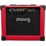 Amplificador Moug Sound Accord 350g 25w P/guitarra Vermelho