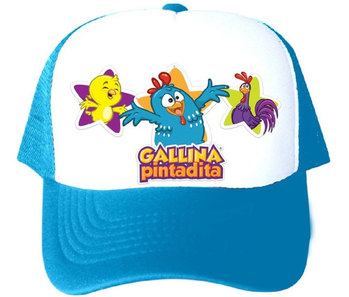 25 Gorras Gallinita Pintadita  Niños Bebe Cumpleaños Fiestas