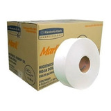 Papel Higienico Bobina Jumbo Marli Hoja Doble 400m 6 Rollos