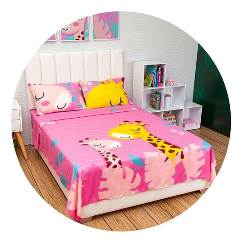 Juego Sabanas Infantil Cama Doble 1.40x1.90