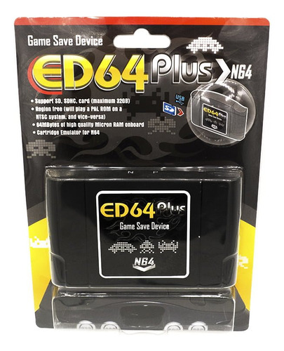 Everdrive Ed64 Plus Compatible Con Nintendo 64