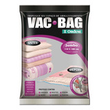 Saco Vácuo Vac Bag Ordene Jumbo 100x110 Reduz Espaço Armário