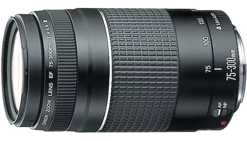 Lente Canon Ef75-300 F4-5.6 Iii Compativel Todas Câmeras Eos